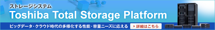 �X�g���[�W�V�X�e�� Toshiba Total Storage Platform �r�b�O�f�[�^�E�N���E�h����̑��l�����鐫�\�E�e�ʃj�[�Y�ɉ�����