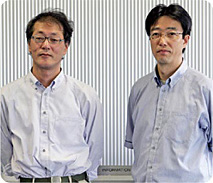 【写真】経営管理室 情報化センター 部長 古田 大 様(右)情報化センター システム構築グループ 課長 三輪尚則 様(左)