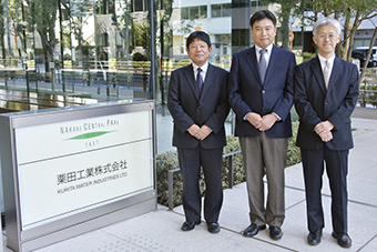 原田 要 氏(左)、大澤 公伸 氏(中)、高橋 邦幸 氏(右)