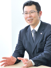 経営企画本部 物流購買部 部長 大橋 淳 氏の写真