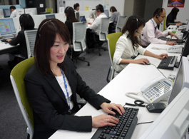 東京・晴海のITコンタクトセンター 統合後、全国拠点を合わせると約900席の規模