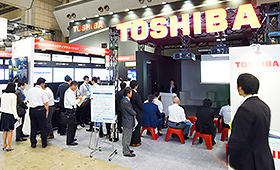 ITPro EXPO 2015 東芝ブースの写真