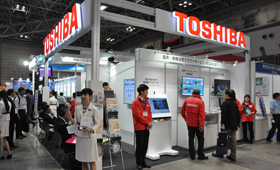 2016 Japan IT Week春第7回　クラウドコンピューティングEXPO[春]　東芝ブースの写真