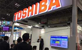 2016 Japan IT Week春第7回　クラウドコンピューティングEXPO[春]　東芝ブースの写真