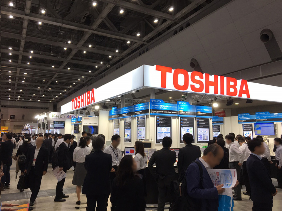 東芝ブース