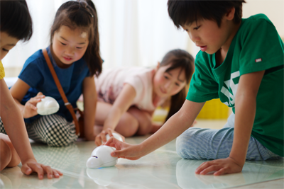 図2:「wordee(TM)」で遊ぶ様子